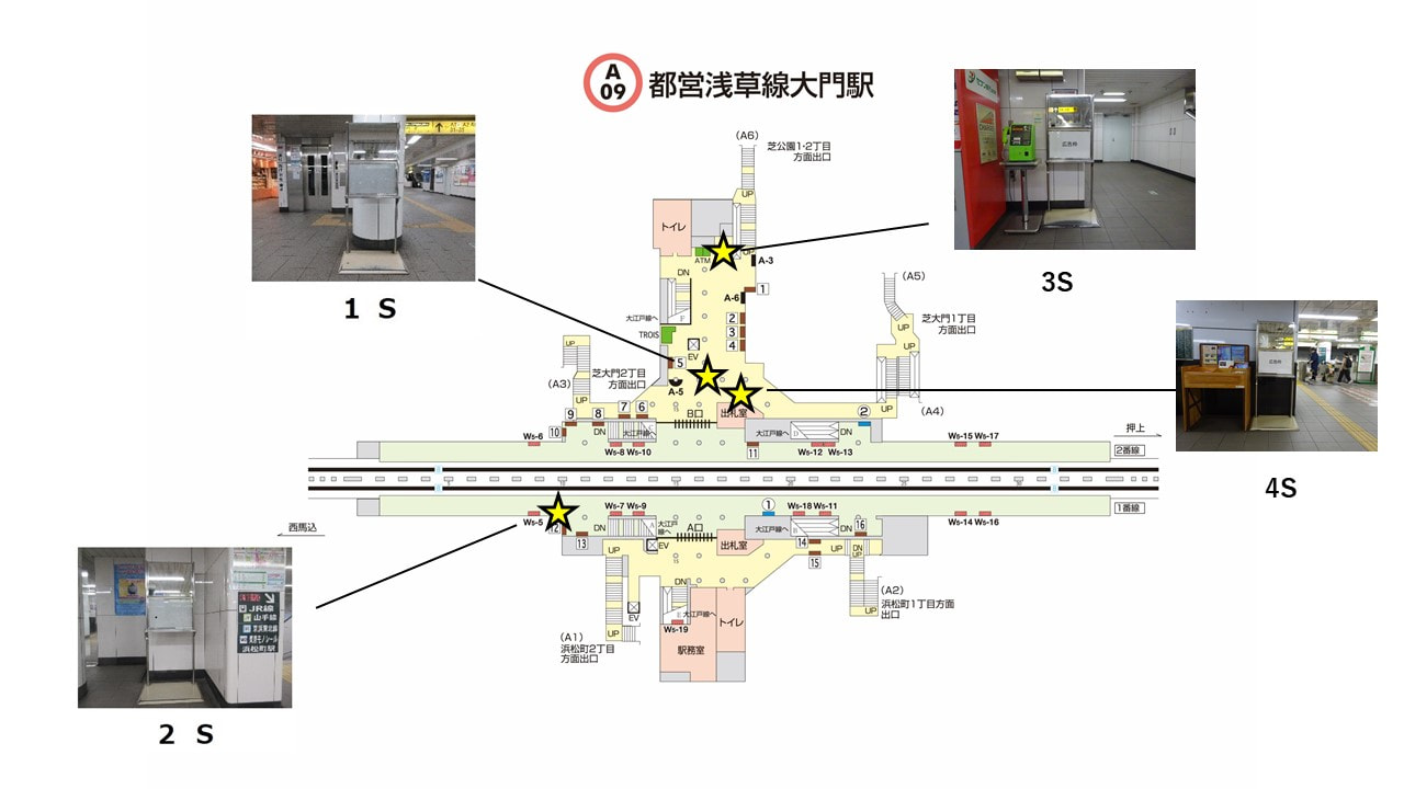 メディアガイド（地下鉄駅構内）｜東京都営交通協力会