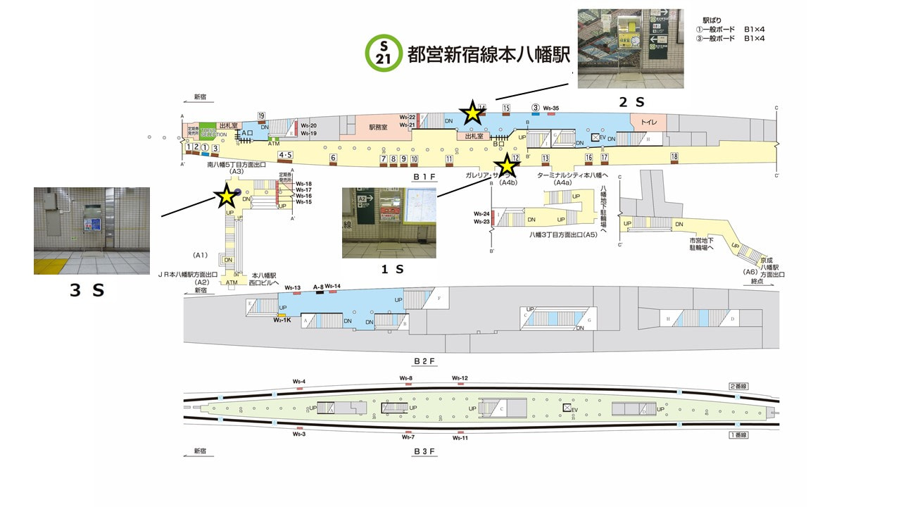 メディアガイド（地下鉄駅構内）｜東京都営交通協力会